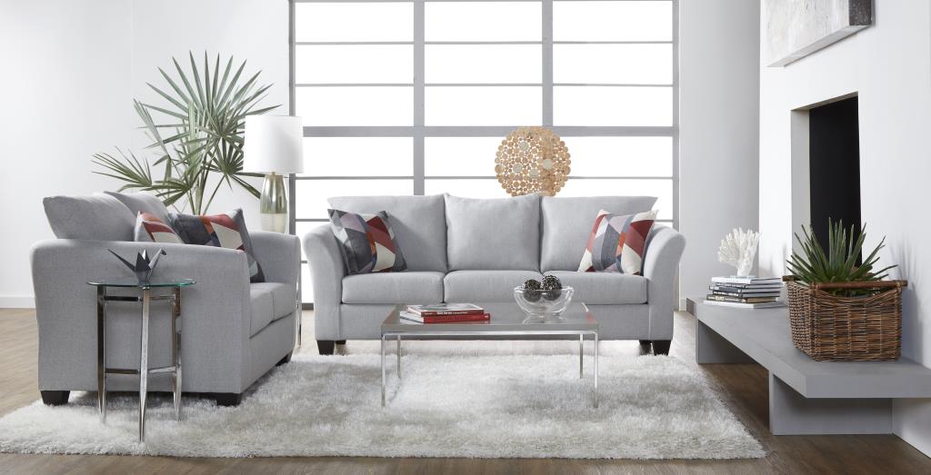 1025 TNT Platinum Sofa/Loveseat