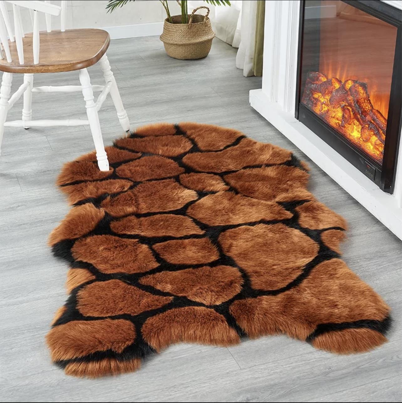 173 CHEETAH PRINT RUG	